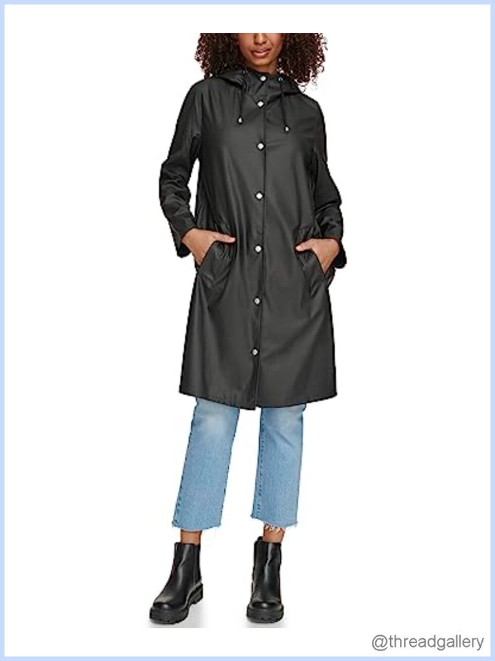 Levi's Classic Hooded Rain Parka Waterproof Breathable Raincoat